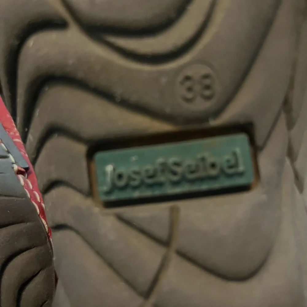 Josef Seibel Red Boots - Picture 5 of 5